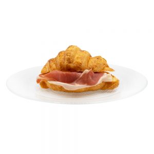 croissant crudo e parmigiano reggiano