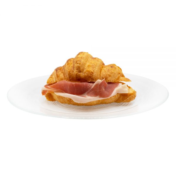 croissant crudo e parmigiano reggiano