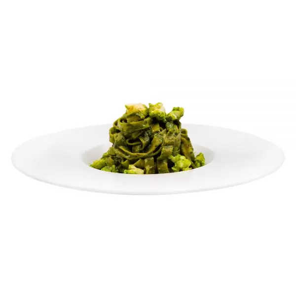 Tagliatella con crema di basilico